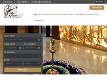 Tablet Screenshot of newleafhotels.com